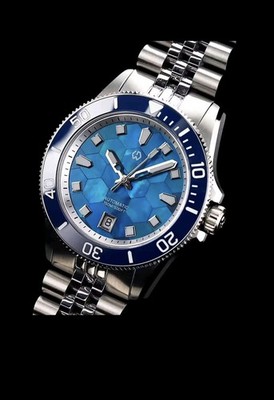 Watch/ Dive Watch, Sapphire, Ceramic Bezel, Mother Of Pearl Dial MoP,Luxury Gift