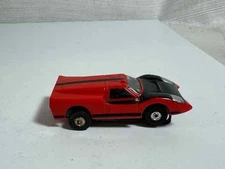 Aurora Model Motoring Ford J car HO slot car red