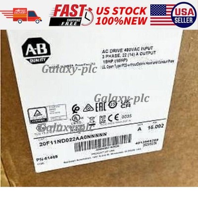 Allen Bradley 20F11ND022AA0NNNNN PowerFlex 753 AC Drive  US Free Tax