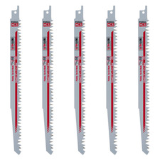 5 x Saxton 240mm Reciprocating wood Sabre Saw Blades R1021L for Bosch Makita etc