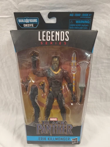 Figura Hasbro Marvel Legends Serie Okoye Erik Killmonger 6" Nueva Precintada