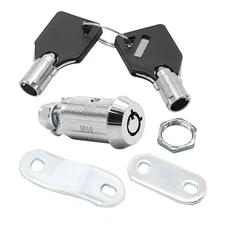 6Pcs Cam Lock RV Storage Locks Keyed Alike 1-1/8" Fits on 7/8" Max Door Thick...