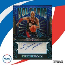 2024-25 Obsidian Sam Cassell Volcanic Signatures Deep Sea Mojo 2/5 Auto Rockets