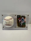 Roger Clemens Signed Baseball Authentic Display Charity Auction New York Yankees