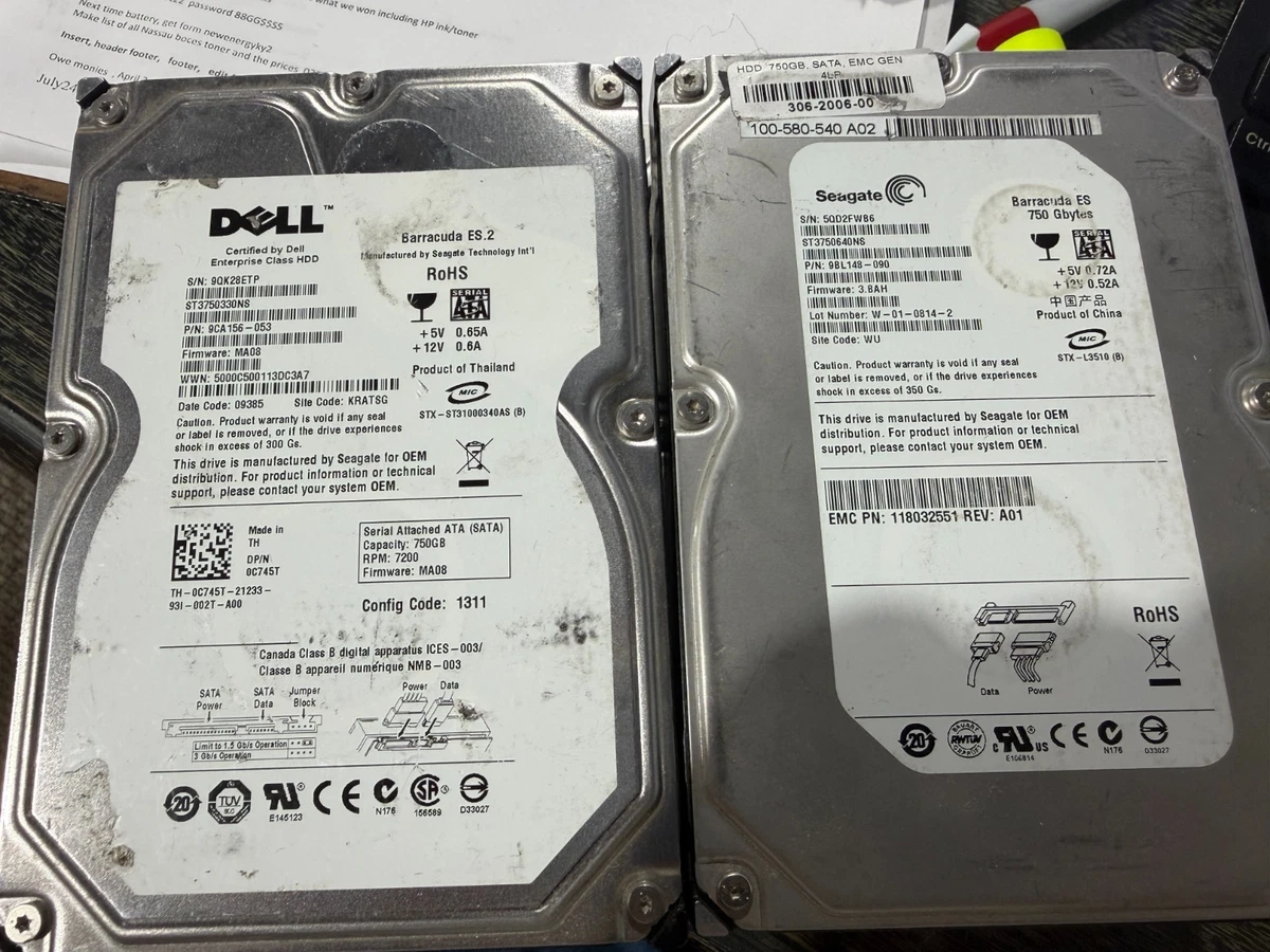 Seagate 750 GB Internal Hard Disk Drives for sale | eBay