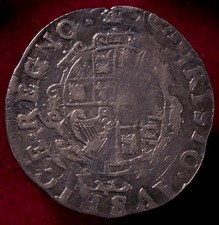 Great Britain Sixpence ND (1635-36) King Charles I - mm. Crown (N2706) - CA-R