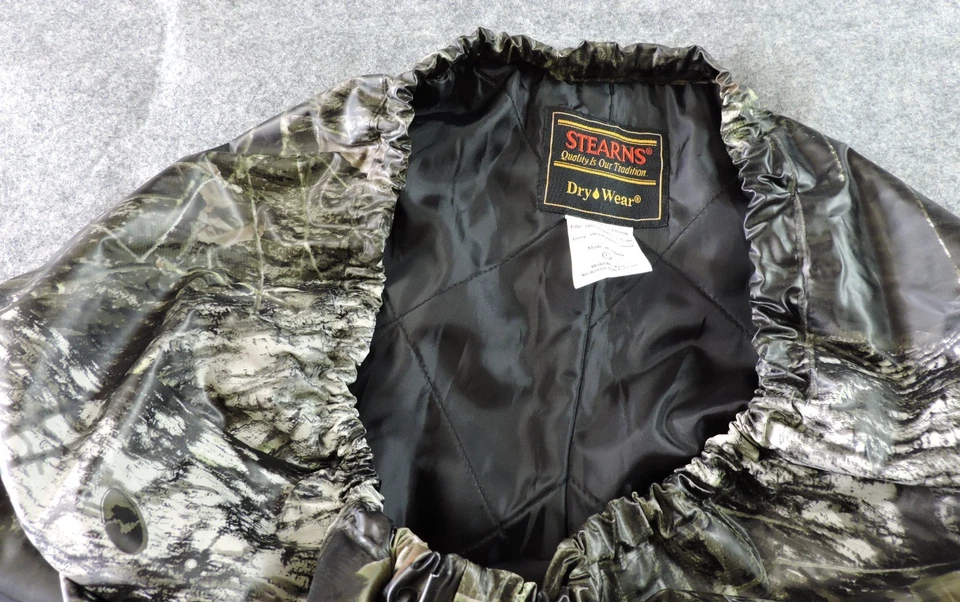 Pantalones Stearns Dry Wear forrados con edredón para hombre grandes caza roble musgo cintura elástica Foto 4 de 4