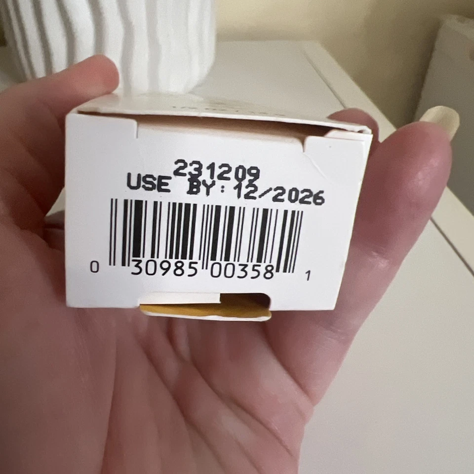 DERMA E Vitamina C ~ Crema de ojos perfeccionadora sin ojeras 0,5 oz cafeína nueva en caja Foto 3 de 4