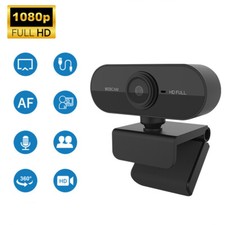 Full HD 1080P Auto Focus Webcam with Mic for PC Laptop Video Calls Streaming USA
