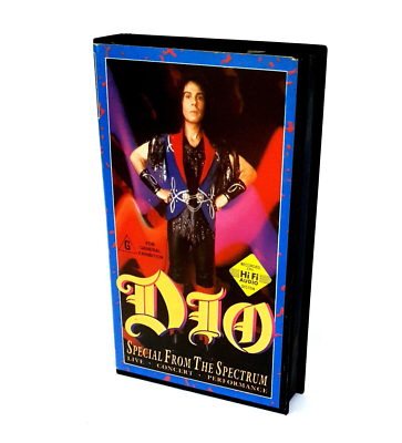 EBi　Dio Mio　VHS Dio-Special From The Spectrum PAL VHS Video PolyGram Music Video