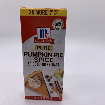 McCormick Pure Pumpkin Pie Spice  Spice Blend Extract 2 Fl Oz 