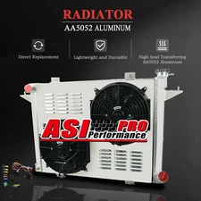 For 1989-1993 92 Dodge D250/D350/W250/W350 5.9L Cummins 3Row Radiator Shroud fan