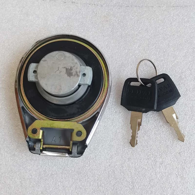 Juego de llaves de bloqueo de tapa de tanque de combustible para Honda CB250 CB750 Nighthawk 250 750 1991-2008 Foto 3 de 3