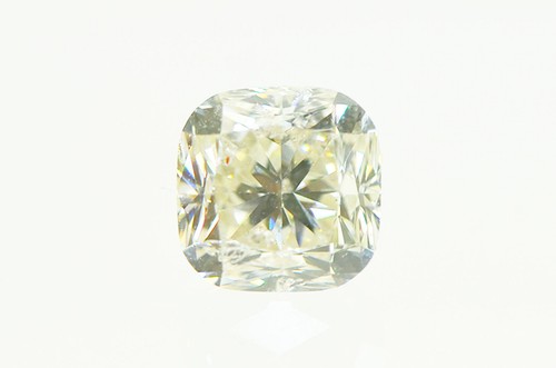 Diamante en forma de cojín suelto con certificación H SI1 real 100% natural 6,50 mm 1,75 quilates - Imagen 5 de 7
