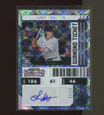 2022 Panini Contenders Luke Williams Rookie Diamond Ticket Auto /15        #4288