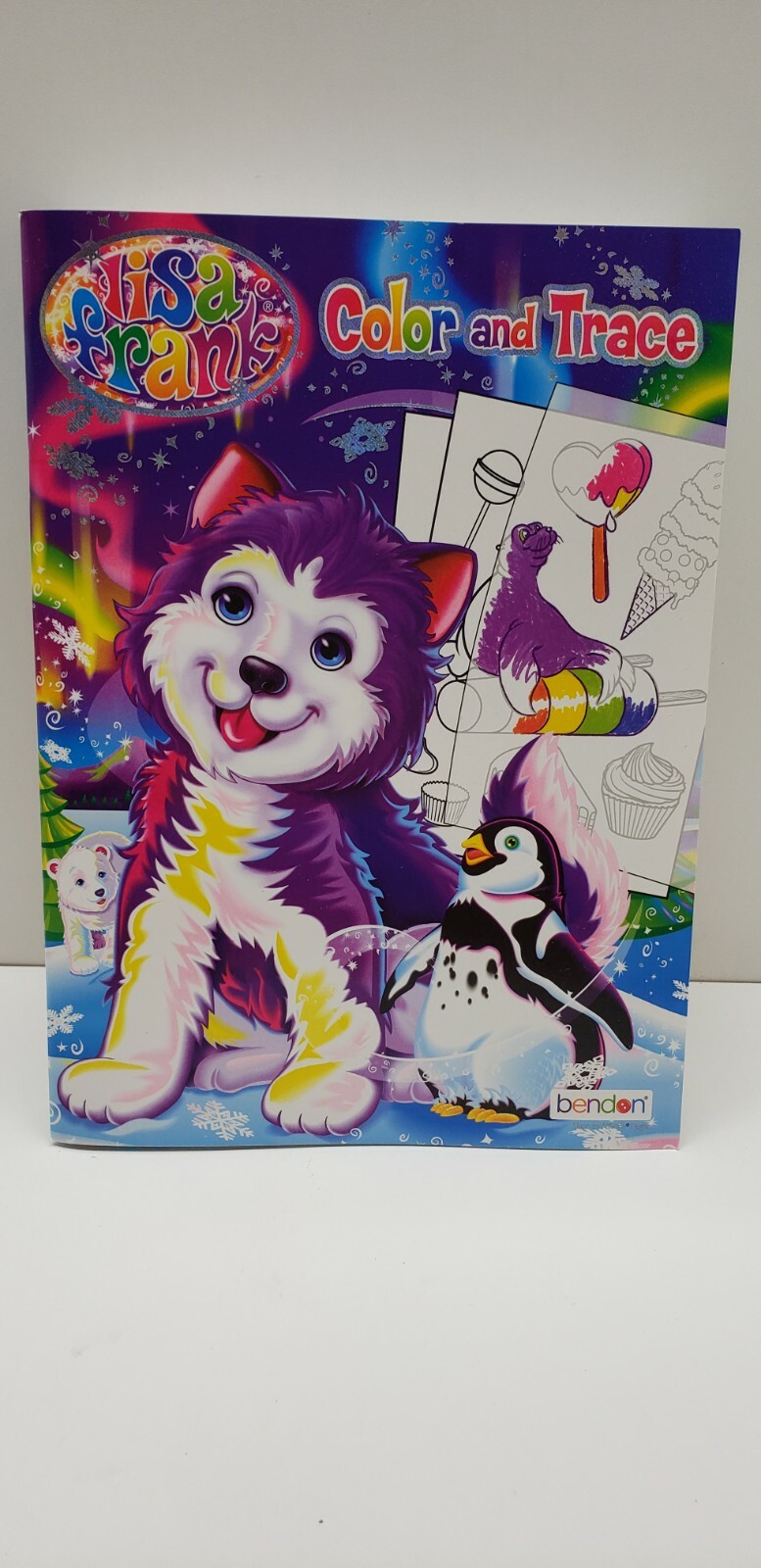 (2) Lisa Frank Color and Trace Book with Stand-up Characters 2 pack | eBay