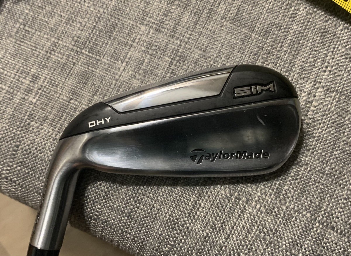 左 TaylorMade SIM DHY 4H-22° DIAMANA 65-R Brand New Taylor Made Sim Dhy 22 degree 4 Hybrid Iron