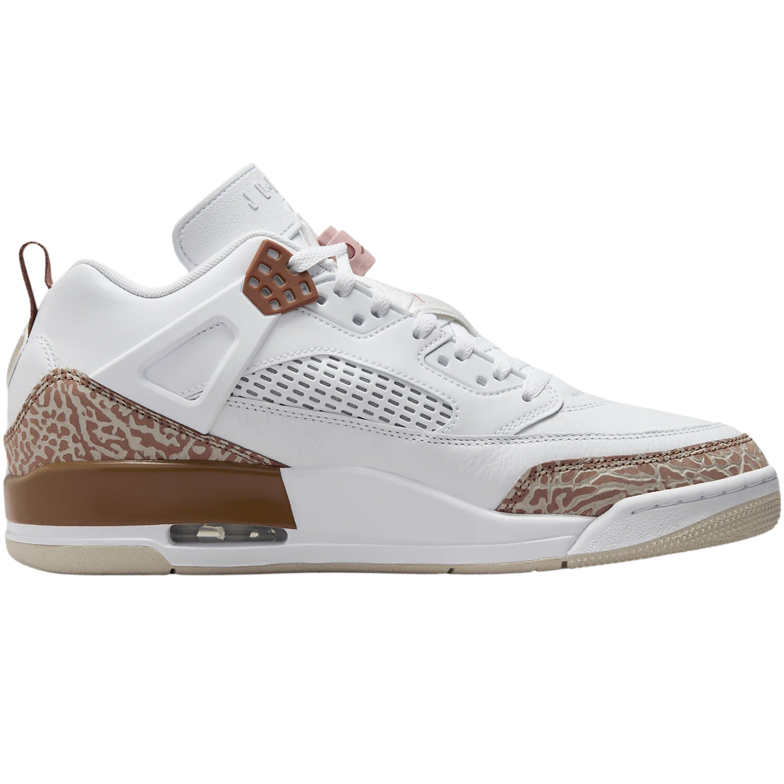 Мужские кроссовки Nike JORDAN SPIZIKE LOW Белый, коричневый, розовый, хаки, размеры США 7-14 - FQ1759-101