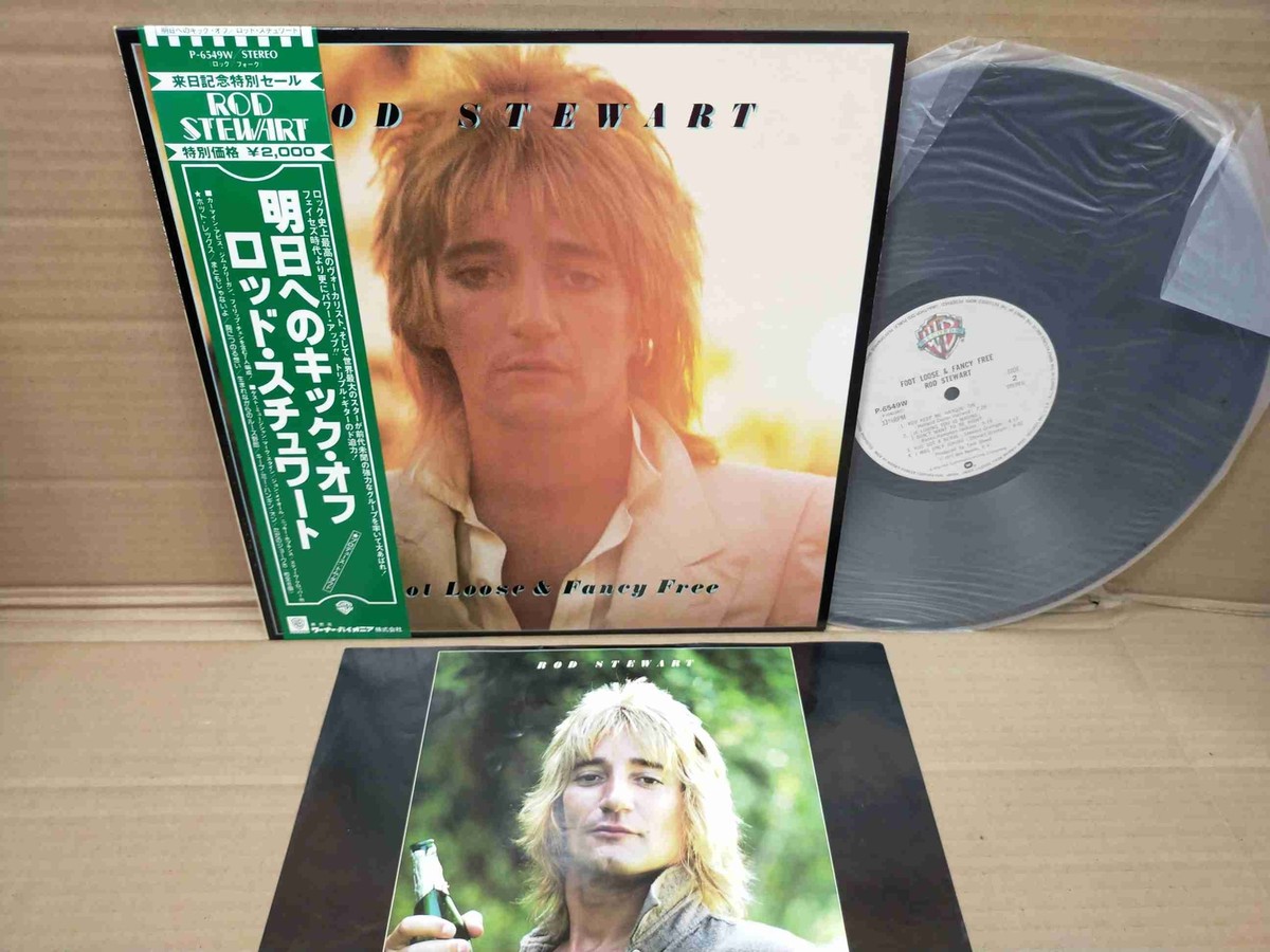 ROD STEWART / FOOT LOOSE & FANCY FREE P-6549W JAPAN LP w/OBI 25272 