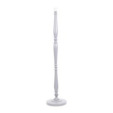 Traditional Wooden Candle Stick Floor Lamp Base Living Room Free Standing Light
