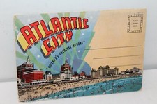 1940's or 50's  ATLANTIC CITY, NEW JERSEY SOUVENIR PICTARE CARD BOOK
