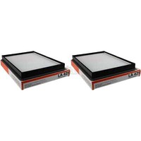 2X Mahle / Knecht Innenraumfilter Innenraumluft Pollenfilter LA 421