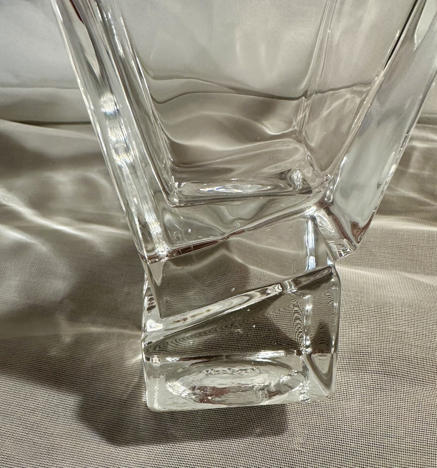 Martini /Whiskey Glasses, 2 Heavy Base Cocktail Glasses By Joy Jolt