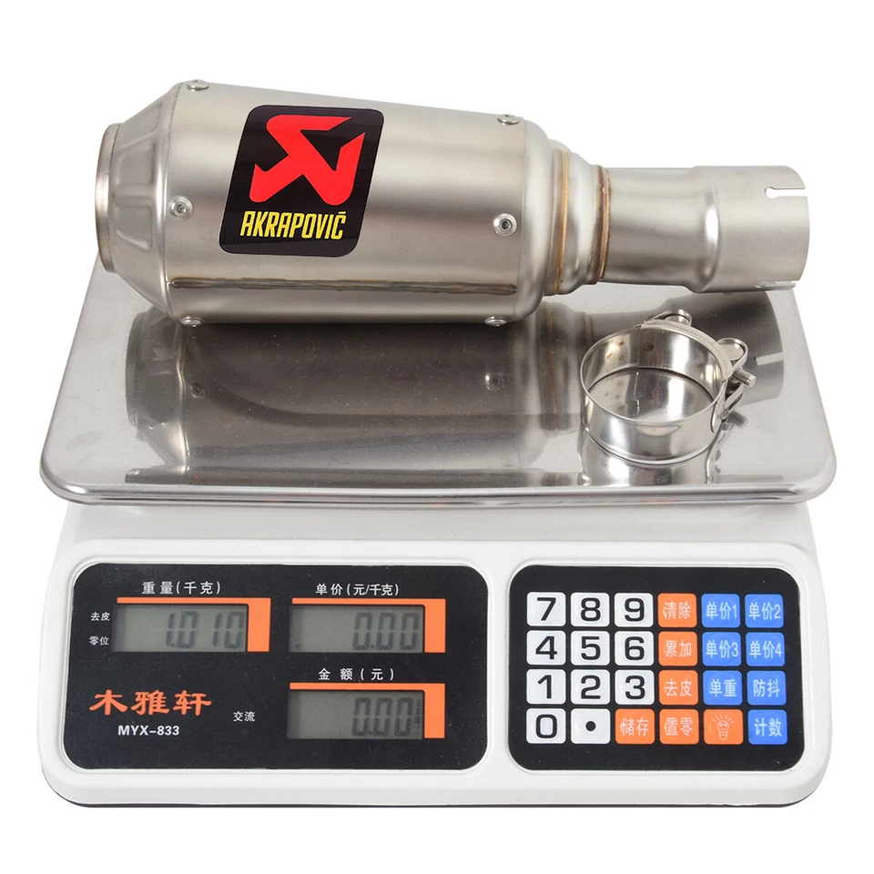 Ponta de silenciador deslizante tubo de escape aço inoxidável para Yamaha MT-10 FZ10 2022-2025 - Imagem 2 de 4