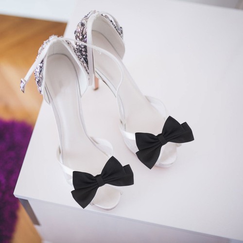 Shoe Accessories for Women Clips Bow Buckle Show Miss Detachable Backpack - 第 4/11 張圖片