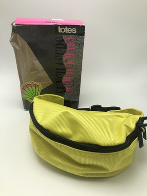 bright yellow bum bag