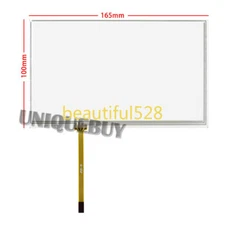 7" AT070TN92 165x100mm Resistive Glass Panel Touch Digitizer Screen 165*100mm