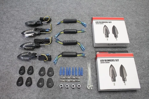 Yamaha LED Indicators 4 Piece Arrow Carbon Matt Tenere 700 MT 125 07 09 Tracer