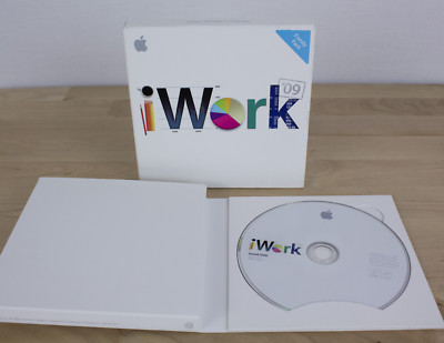 iWork '09 Family Pack for Apple Mac MB943Z/A Pages Numbers Keynote
