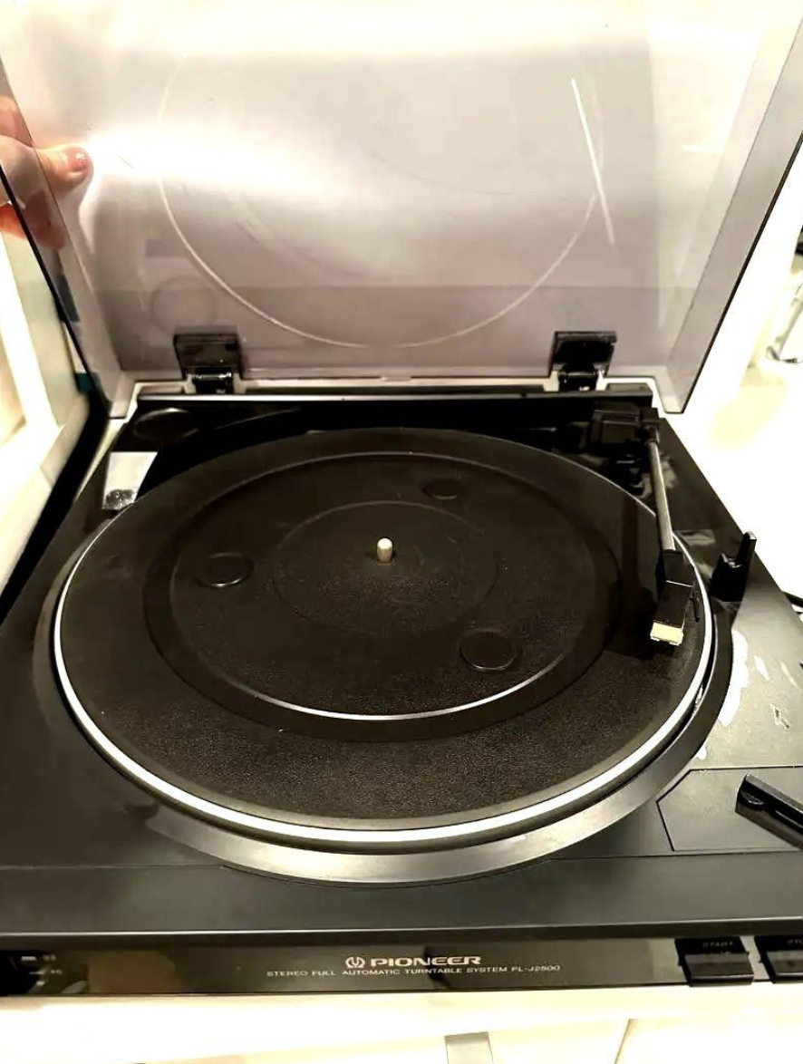 PIONEER  パイオニア レコード プレーヤー  PL-J2500プレイヤー PIONEER】パイオニア ステレオターンテーブル プレイヤー