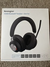 Kensington H3000 Bluetooth Over-Ear Headset, Black Normal, Brand New