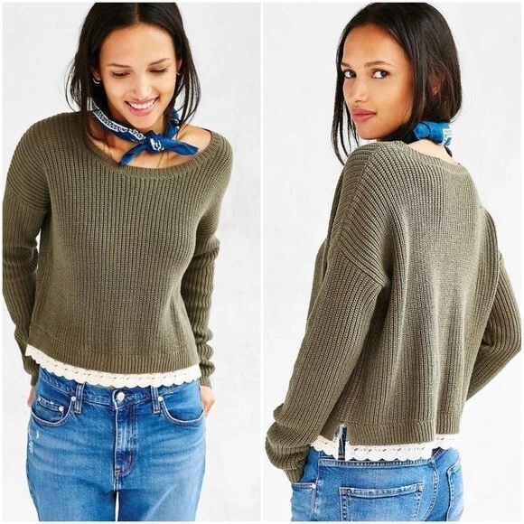 Kimchi blue cropped clearance sweater