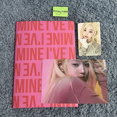 IVE - I VE Mine - Either Way Version With Won young Photocard
