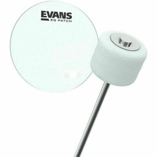 Evans EQ Single Pedal Patch, Clear Plastic, EQPC1, 2 Pack