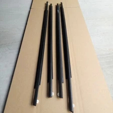 For Toyota Prius 2004-2009 4Pcs Front Rear Door Belt Moulding Weatherstrip Set