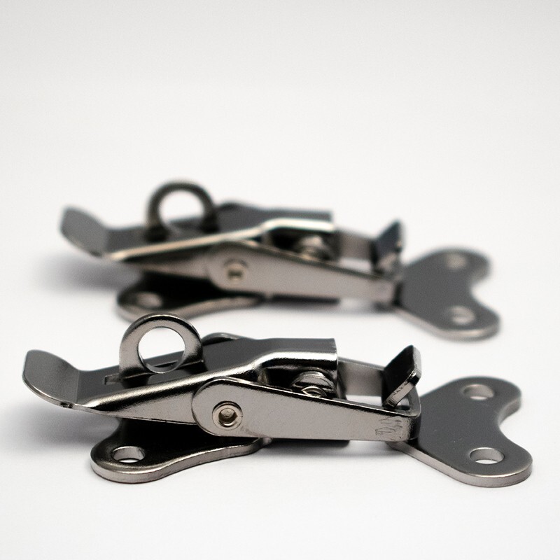 Car Boot Toggle Fasteners Catch Clips Chrome, Race Rally