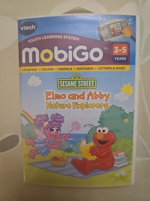 VTECH MOBIGO - SESAMSTRASSE ELMO UND ABBY NATURFORSCHER - GUTER ZUSTAND