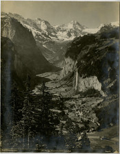 Nikles, Suisse, Wengen Blikins Lauterbrunnenthal Vintage Print, Switzerland Ph