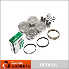 Pistons and Rings fit 97-99 Subaru Forester Legacy 2.5L DOHC EJ25D