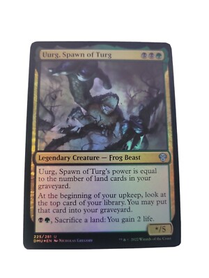 MTG Uurg, Spawn of Turg Dominaria United 225/281 Holo Uncommon
