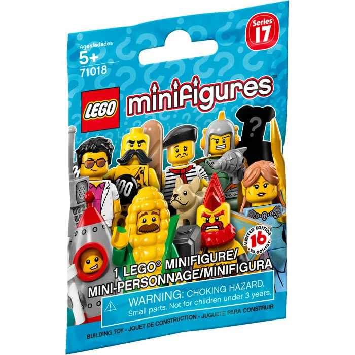 LEGO Series 17 Collectible Minifigures 71018 - Hot Dog Vendor (SEALED) - Image 2 of 2