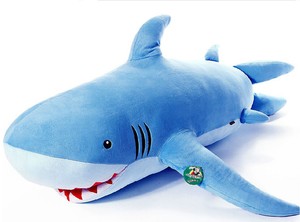 big shark pillow