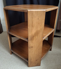 Herbert Gibbs Octagonal (Walnut?) Coffee/Library table Heals 1930s. Collect TS16