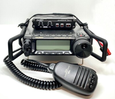 Una Pieza - Soportes De Riel Protector Para Radioaficionado Yaesu FT
