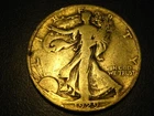 1929-S 90% Silver Walking Liberty Half Dollar Fine ^^^^^