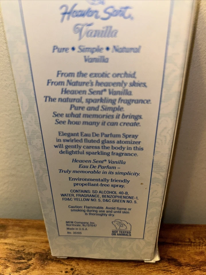 4 paquetes, Heaven Sent Vanilla By Dana eau de parfum para mujer (EDP) spray 2 fl. Oz. Foto 4 de 4